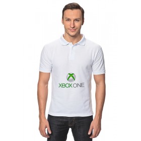 classic_polo_shirt с принтом XBOX ONE в Белгороде,  |  | 