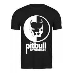 Мужская футболка с принтом Pitbull syndicate в Белгороде,  |  | Тематика изображения на принте: 