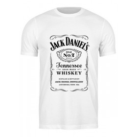 classic_tee с принтом Jack Daniels в Белгороде,  |  | Тематика изображения на принте: 