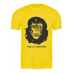 Мужская футболка с принтом Viva La Evolution в Белгороде,  |  | 