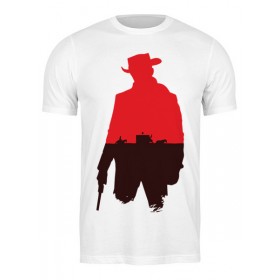Мужская футболка с принтом Джанго (Django) в Белгороде,  |  | Тематика изображения на принте: 