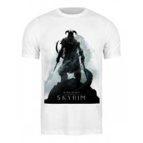 Мужская футболка с принтом The Elder Scrolls V: Skyrim в Белгороде,  |  | Тематика изображения на принте: 