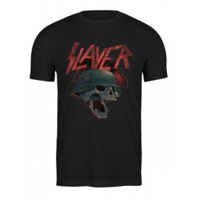 Мужская футболка с принтом Slayer в Белгороде,  |  | Тематика изображения на принте: 