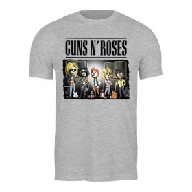 Мужская футболка с принтом Guns N Roses в Белгороде,  |  | 