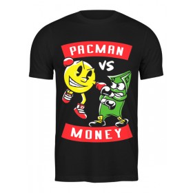 Мужская футболка с принтом Pacman x Money в Белгороде,  |  | 