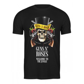 Мужская футболка с принтом Guns n roses в Белгороде,  |  | 