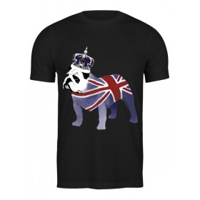 Мужская футболка с принтом English Bulldog в Белгороде,  |  | 