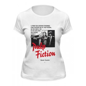 Женская футболка с принтом Pulp Fiction в Белгороде,  |  | 