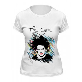 Женская футболка с принтом The Cure в Белгороде,  |  | 