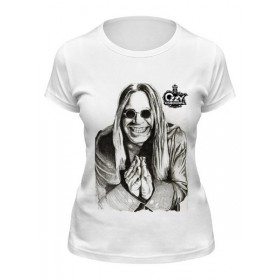 Женская футболка с принтом Ozzy Osbourne в Белгороде,  |  | 