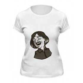Женская футболка с принтом Гоголь в Белгороде,  |  | 