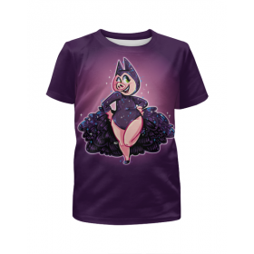 full_print_girl_tee с принтом Свинка Розита из Зверопой в Белгороде,  |  | 