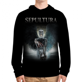 full_print_hoodie с принтом Sepultura в Белгороде, 92% хлопка 8% эластана Плотность: 245 гр/м2 |  | 