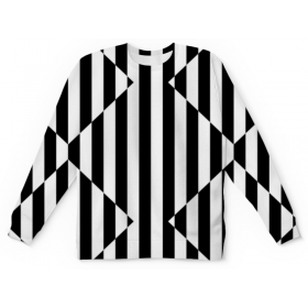 full_print_kids_sweatshirt с принтом ченая и белая полоски.зебра.тельняшка. в Белгороде,  |  | 