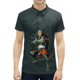 full_print_man_polo с принтом Black Desert в Белгороде,  |  | 