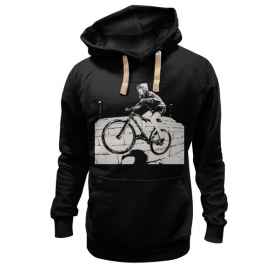 hoodie с принтом девушка на велосипеде в Белгороде,  |  | 