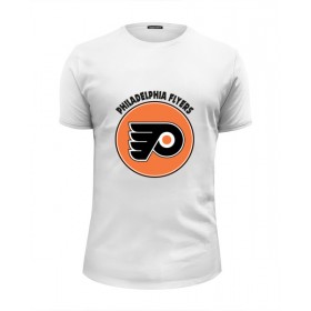 Мужская футболка Premium с принтом Philadelphia Flyers в Белгороде, Белый, черный, серый меланж, голубой: 100% хлопок, плотность 160 гр. Остальные цвета: 92% хлопок, 8% лайкра, плотность 170-180гр. |  | Тематика изображения на принте: 
