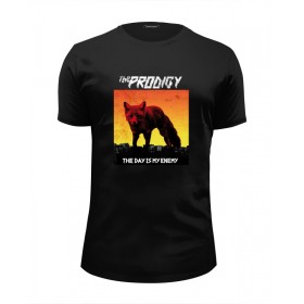 Мужская футболка Premium с принтом The Prodigy в Белгороде, Белый, черный, серый меланж, голубой: 100% хлопок, плотность 160 гр. Остальные цвета: 92% хлопок, 8% лайкра, плотность 170-180гр. |  | 