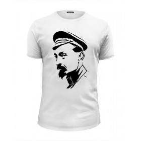 Мужская футболка Premium с принтом Феликс Дзержинский в Белгороде, Белый, черный, серый меланж, голубой: 100% хлопок, плотность 160 гр. Остальные цвета: 92% хлопок, 8% лайкра, плотность 170-180гр. |  | 