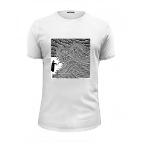 Мужская футболка Premium с принтом Radiohead ART T-Shirt в Белгороде, Белый, черный, серый меланж, голубой: 100% хлопок, плотность 160 гр. Остальные цвета: 92% хлопок, 8% лайкра, плотность 170-180гр. |  | 