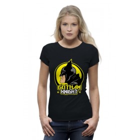 Женская футболка Premium с принтом Бэтмен (Рыцарь Готэма) в Белгороде,  |  | 