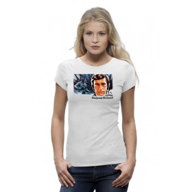 Женская футболка Premium с принтом Владимир Высоцкий в Белгороде,  |  | 