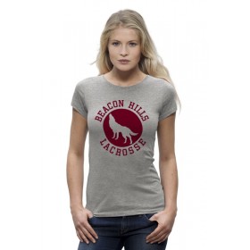 Женская футболка Premium с принтом Teen Wolf - beacon hills в Белгороде,  |  | 