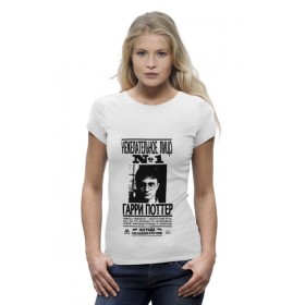Женская футболка Premium с принтом Гарри поттер в Белгороде,  |  | 