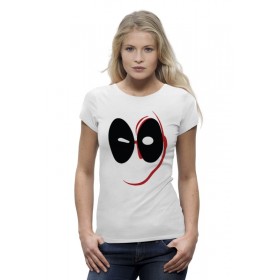 Женская футболка Premium с принтом Дэдпул (Deadpool) в Белгороде,  |  | 