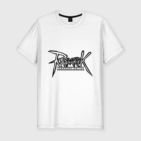 Мужская футболка премиум с принтом Ragnarok on-line в Белгороде, 92% хлопок, 8% лайкра | приталенный силуэт, круглый вырез ворота, длина до линии бедра, короткий рукав | рагнарок