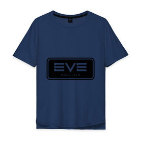 Мужская футболка хлопок Oversize с принтом EVE online в Белгороде, 100% хлопок | свободный крой, круглый ворот, “спинка” длиннее передней части | Тематика изображения на принте: ив | игра | компьютерная