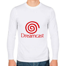 Мужской лонгслив хлопок с принтом Dreamcast в Белгороде, 100% хлопок |  | dreamcast | sega | видеоигры | приставки | сега