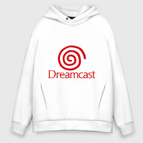 Мужское худи Oversize хлопок с принтом Dreamcast в Белгороде, френч-терри — 70% хлопок, 30% полиэстер. Мягкий теплый начес внутри —100% хлопок | боковые карманы, эластичные манжеты и нижняя кромка, капюшон на магнитной кнопке | dreamcast | sega | видеоигры | приставки | сега