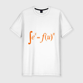 Мужская футболка премиум с принтом Sex Fun в Белгороде, 92% хлопок, 8% лайкра | приталенный силуэт, круглый вырез ворота, длина до линии бедра, короткий рукав | забава | интеграл | переменная | уравнение | формула