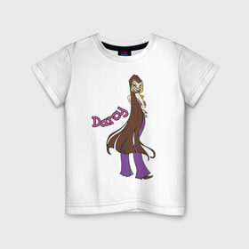 Детская футболка хлопок с принтом WinX darcy в Белгороде, 100% хлопок | круглый вырез горловины, полуприлегающий силуэт, длина до линии бедер | darcy | winx | винкс