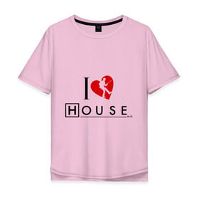 Мужская футболка хлопок Oversize с принтом Доктор Хаус 9 в Белгороде, 100% хлопок | свободный крой, круглый ворот, “спинка” длиннее передней части | everybody lies | haus | house | все лгут | доктор | хауз | хаус | хью лори