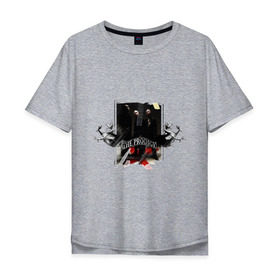 Мужская футболка хлопок Oversize с принтом The Prodigy в Белгороде, 100% хлопок | свободный крой, круглый ворот, “спинка” длиннее передней части | prodigy | группы | музыкальные группы | продиджи | электронная музыка