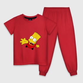 Детская пижама хлопок с принтом Simpsons (8) в Белгороде, 100% хлопок |  брюки и футболка прямого кроя, без карманов, на брюках мягкая резинка на поясе и по низу штанин
 | гомер