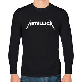 Мужской лонгслив хлопок с принтом Metallica (5) в Белгороде, 100% хлопок |  | rock