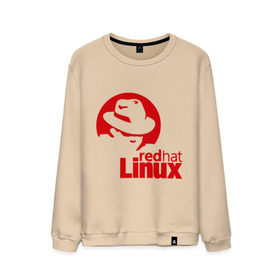 Мужской свитшот хлопок с принтом Linux - Redhart в Белгороде, 100% хлопок |  | Тематика изображения на принте: linux | redhart | админу | дистрибутив | красная шляпа | линукс