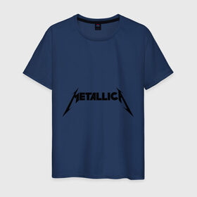 Мужская футболка хлопок с принтом Metallica (3) в Белгороде, 100% хлопок | прямой крой, круглый вырез горловины, длина до линии бедер, слегка спущенное плечо. | hard | heavy | heavy metal | metalica | metall | metallica | rock | trash metal | металика | металл | рок | трэш метал | хеви метал