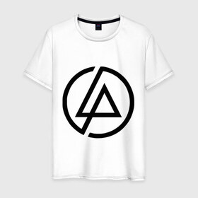 Мужская футболка хлопок с принтом Linkin park (5) в Белгороде, 100% хлопок | прямой крой, круглый вырез горловины, длина до линии бедер, слегка спущенное плечо. | linkin | park | линкин парк