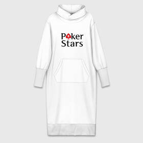 Платье удлиненное хлопок с принтом Poker Stars в Белгороде,  |  | pokerstars