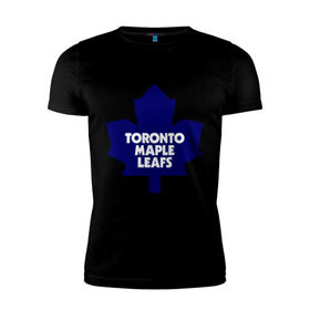 Мужская футболка премиум с принтом Toronto Maple Leafs в Белгороде, 92% хлопок, 8% лайкра | приталенный силуэт, круглый вырез ворота, длина до линии бедра, короткий рукав | 