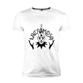 Мужская футболка премиум с принтом Lacrimosa в Белгороде, 92% хлопок, 8% лайкра | приталенный силуэт, круглый вырез ворота, длина до линии бедра, короткий рукав | heavy metal | metal | rock | trash metal | метал | панки | рок | трэш метал | хеви метал