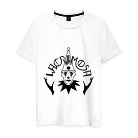Мужская футболка хлопок с принтом Lacrimosa в Белгороде, 100% хлопок | прямой крой, круглый вырез горловины, длина до линии бедер, слегка спущенное плечо. | heavy metal | metal | rock | trash metal | метал | панки | рок | трэш метал | хеви метал