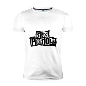 Мужская футболка премиум с принтом Sex Pistols в Белгороде, 92% хлопок, 8% лайкра | приталенный силуэт, круглый вырез ворота, длина до линии бедра, короткий рукав | Тематика изображения на принте: metall | punk | rock | метал | металл | панк | панк рок | рок