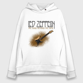 Женское худи Oversize хлопок с принтом Led Zeppelin (2) в Белгороде, френч-терри — 70% хлопок, 30% полиэстер. Мягкий теплый начес внутри —100% хлопок | боковые карманы, эластичные манжеты и нижняя кромка, капюшон на магнитной кнопке | heavy metal | led zepelin | metal | rock | trash metal | квартет | лед | метал | рок | рок группа | рок группы | трэш метал | хеви метал | цеппелин