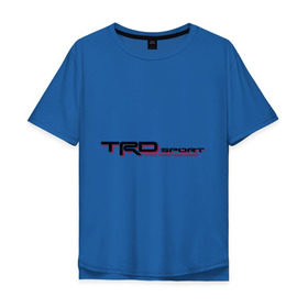 Мужская футболка хлопок Oversize с принтом TRD3 в Белгороде, 100% хлопок | свободный крой, круглый ворот, “спинка” длиннее передней части | Тематика изображения на принте: 