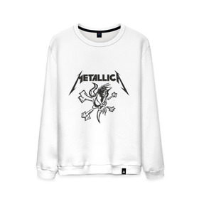 Мужской свитшот хлопок с принтом Metallica (8) в Белгороде, 100% хлопок |  | Тематика изображения на принте: металлика